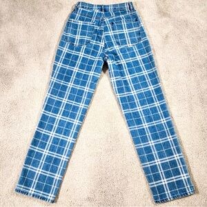 PACSUN | NWOT Dad Jeans Eco Plaid Size 25